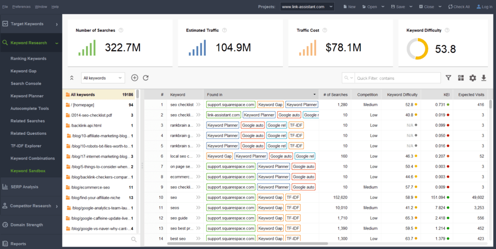 SEO PowerSuite Free Version - Listed as one of the best free SEO tools.