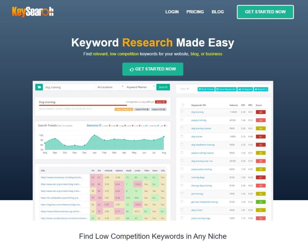 Keysearch vs RankIQ